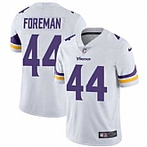 Nike Minnesota Vikings #44 Chuck Foreman White NFL Vapor Untouchable Limited Jersey,baseball caps,new era cap wholesale,wholesale hats